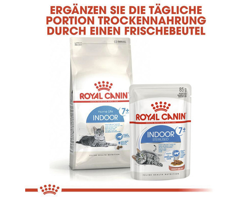 Royal Canin Logo Katzenfutter für Wohnungskatzen als Trocken- und Nassfutter
