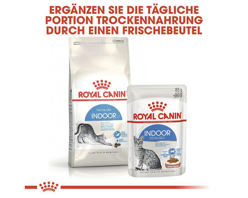 Royal Canin Indoor Katzentrockenfutter und Nassfutter