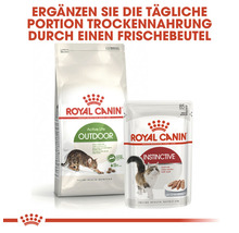 Royal Canin Trockenfutter und Frischebeutel für Katzen
