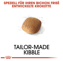 Hundefutter-Krokette speziell für Bichon Frisé