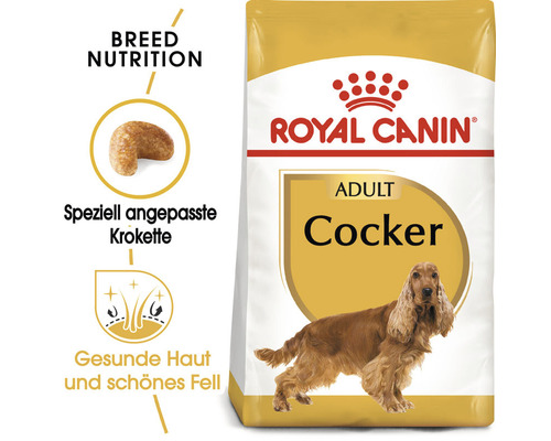 Royal Canin Adult Cocker Hundefutter Packung