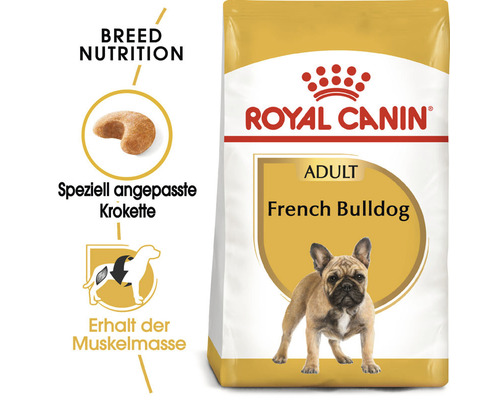 Royal Canin Adult French Bulldog Hundefutter Verpackung