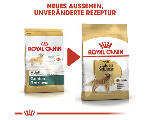 Royal Canin Golden Retriever Adult Hundefutter, neue Verpackung