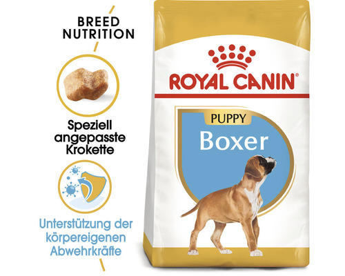 Royal Canin Boxer Puppy Hundefutter Packung