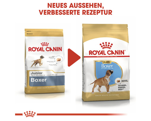 Royal Canin Hundefutter für Boxer, neues Aussehen, verbesserte Rezeptur