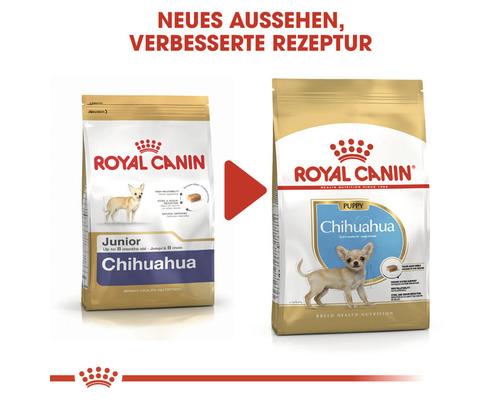 Royal Canin Chihuahua Trockenfutter für Welpen und Junghunde