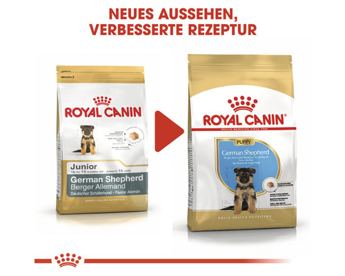 Royal Canin Hundefutter für Deutsche Schäferhunde, neue Aufmachung, verbesserte Rezeptur