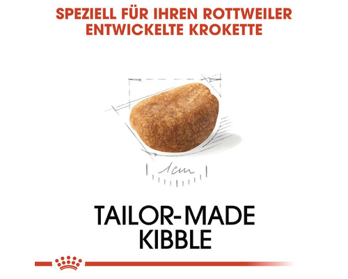 Speziell entwickelte Krokette für Rottweiler