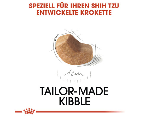 Hundefutter Krokette speziell für Shih Tzu