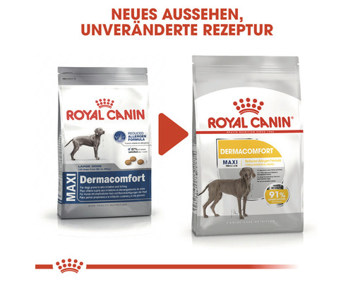 Royal Canin Dermacomfort Maxi Hundefutter, neue Optik, unveränderte Rezeptur