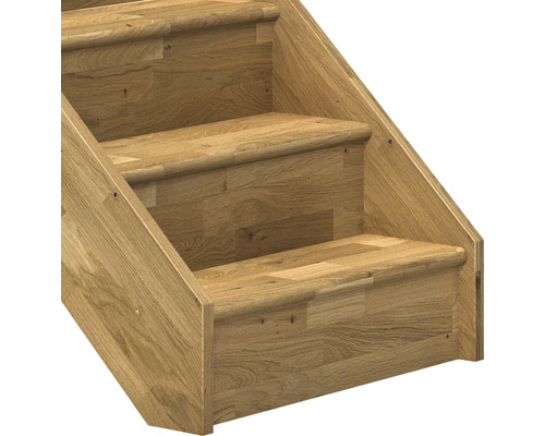 Holztreppe aus Eiche