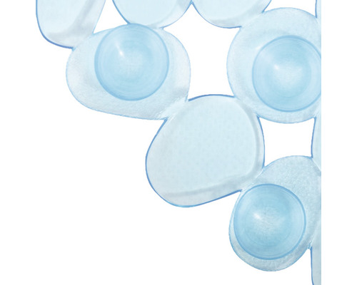 Detailaufnahme einer Badewannenmatte mit Saugnäpfen