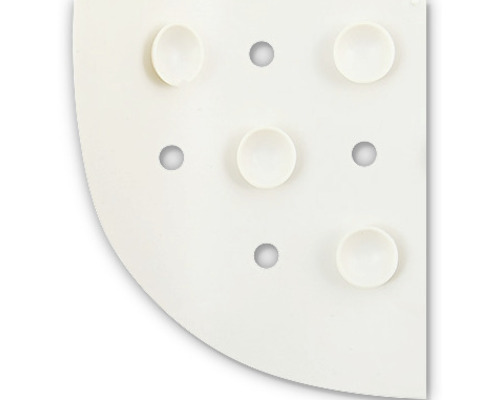 Detailansicht einer Duschmatte mit Saugnäpfen