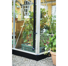 Gewächshaus JULIANA Compact 5,0 m² 3 mm Sicherheitsglas 224 x 224 cm Aluminium-thumb-4