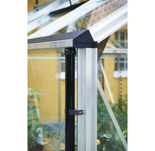 Gewächshaus JULIANA Compact 5,0 m² 3 mm Sicherheitsglas 224 x 224 cm Aluminium-thumb-6