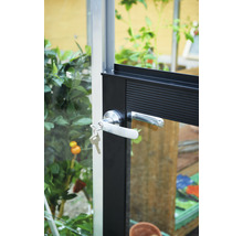 Gewächshaus JULIANA Compact 5,0 m² 3 mm Sicherheitsglas 224 x 224 cm Aluminium-thumb-7