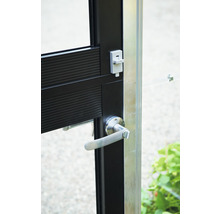 Gewächshaus JULIANA Compact 5,0 m² 3 mm Sicherheitsglas 224 x 224 cm Aluminium-thumb-8