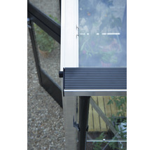 Gewächshaus JULIANA Compact 5,0 m² 3 mm Sicherheitsglas 224 x 224 cm Aluminium-thumb-11