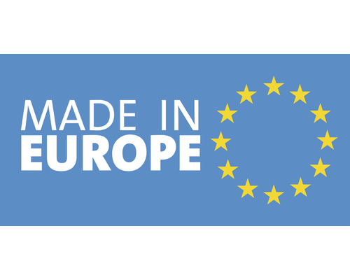 Hergestellt in Europa Zeichen