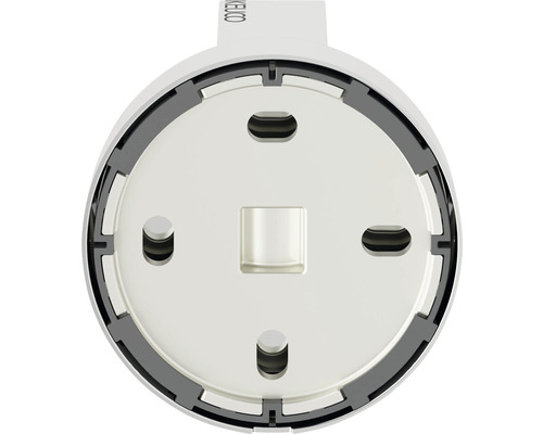 Rückseite einer runden LED-Deckenleuchte