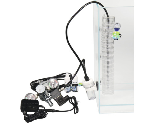 Komplettes CO2-Dünge-Set für Aquarien mit Zubehör