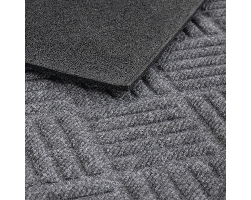 Fußmatte mit Rillenstruktur