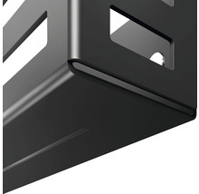 Duschkorb KEUCO schwarz matt 24954370000