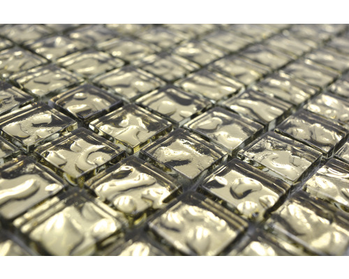 Quadratische Glasmosaikfliesen