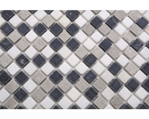 Mosaikfliesen aus Naturstein, quadratisch