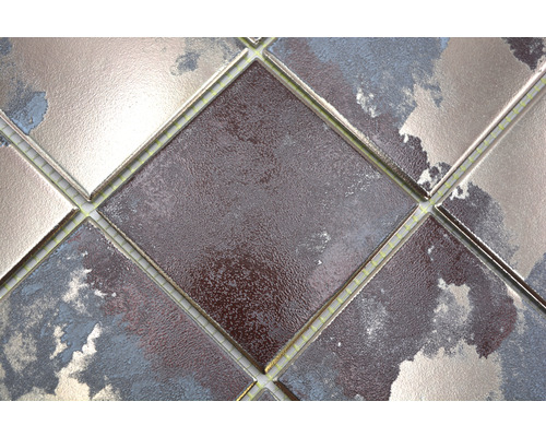 Nahaufnahme von Mosaikfliesen für den Innenbereich