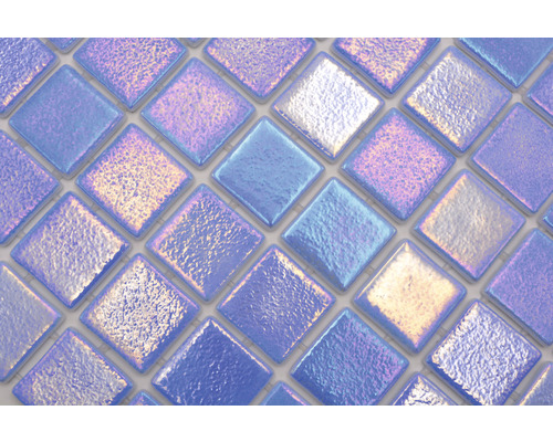 Quadratische Glasmosaikfliesen