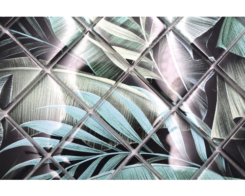 Mosaikfliesen mit Blattmotiv