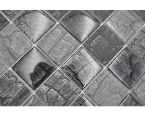 Mosaikfliese mit Holzoptik