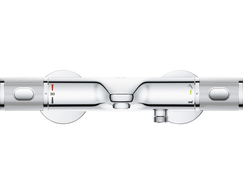 Duscharmatur mit Thermostat zur Temperaturregelung