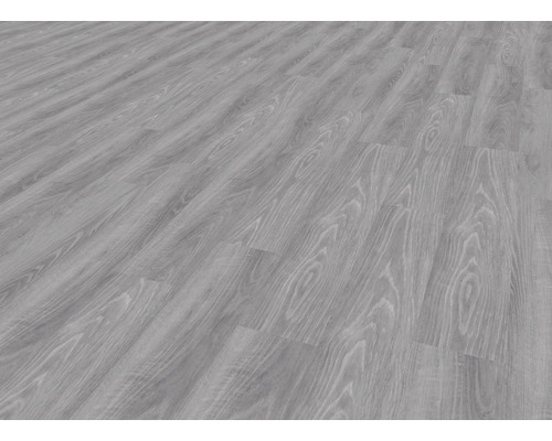 Verlegter Laminatboden in Holzoptik
