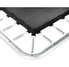 Trampolin EXIT Silhouette mit Sicherheitsnetz 214x305 cm lime