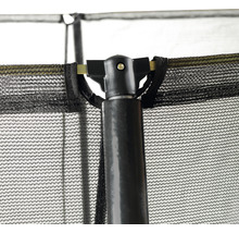 Trampolin EXIT Silhouette mit Sicherheitsnetz 214x305 cm lime