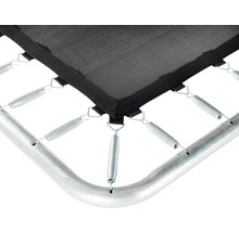 Trampolin EXIT Silhouette mit Sicherheitsnetz 244x366 cm lime