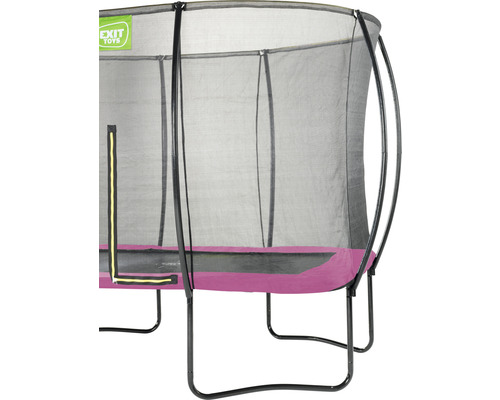 Trampolin mit Sicherheitsnetz und Rahmenpolsterung