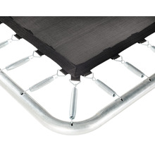 Trampolin EXIT Silhouette mit Sicherheitsnetz 214x305 cm rosa