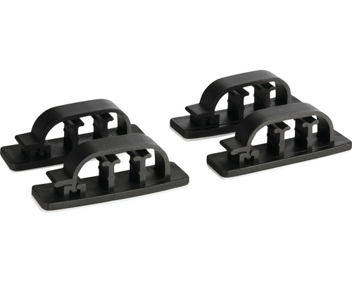 Kabelclips zur Kabelbefestigung, vier Stück