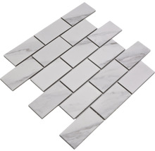Keramikmosaik CIM BR CR Brick Carrara 29,55x29,1cm