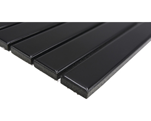 Rechteckige Mosaikfliesen aus Keramik, glänzend