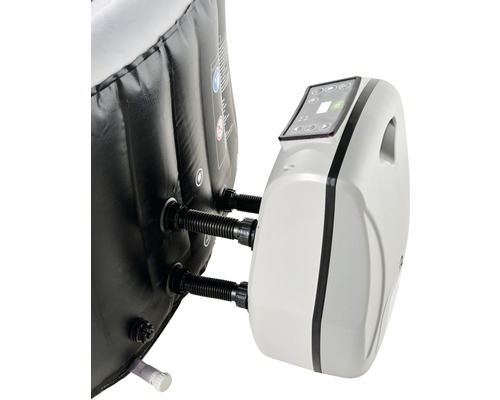 Aufblasbarer Whirlpool mit Pumpe und Bedienelement