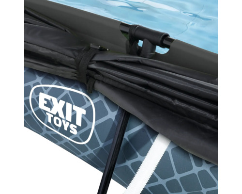 Detailansicht eines Exit Toys Pools mit Abdeckung