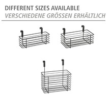 Drei Türhängekörbe in verschiedenen Größen.