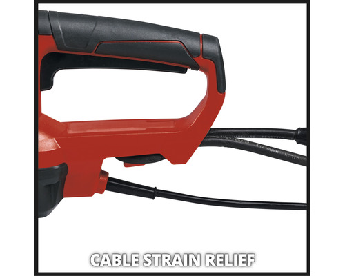 Zugentlastung am Kabel einer Bohrmaschine