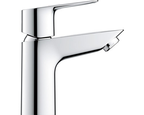 Waschtischarmatur aus verchromtem Metall