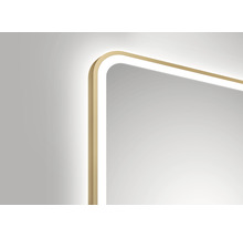 LED Lichtspiegel Chrystal Juno 2.0 bronze 45 x 75 cm