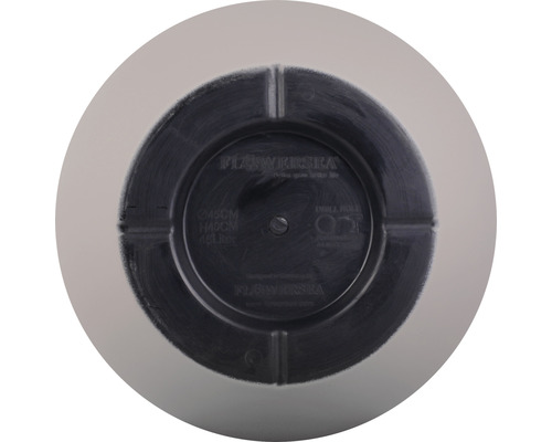 Unterseite eines Pflanzgefäßes